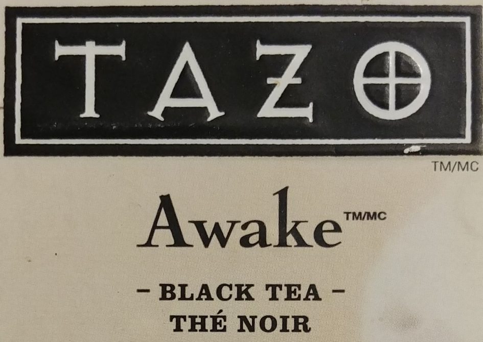 Tazo Awake Tin Logo