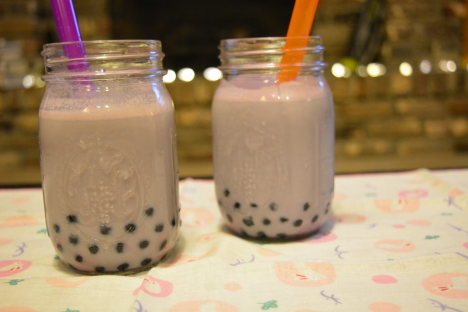 Taro Milk Tea with Tapioca Pearls © Heart of Pixie